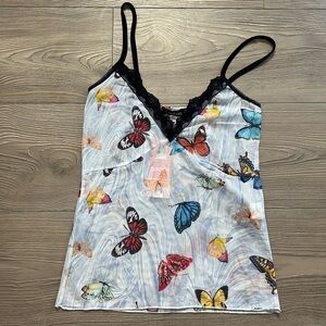 BOOHOO mesh butterfly tank